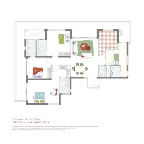 Estate 360 by Max Estates Size - 2611 sq.ft*
